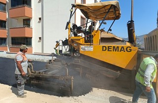 Başkan Deviren Asfalt Çalışmalarını İnceledi